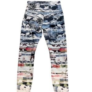 Wunder Under multicolor High Rise Leggings, Size 6, S